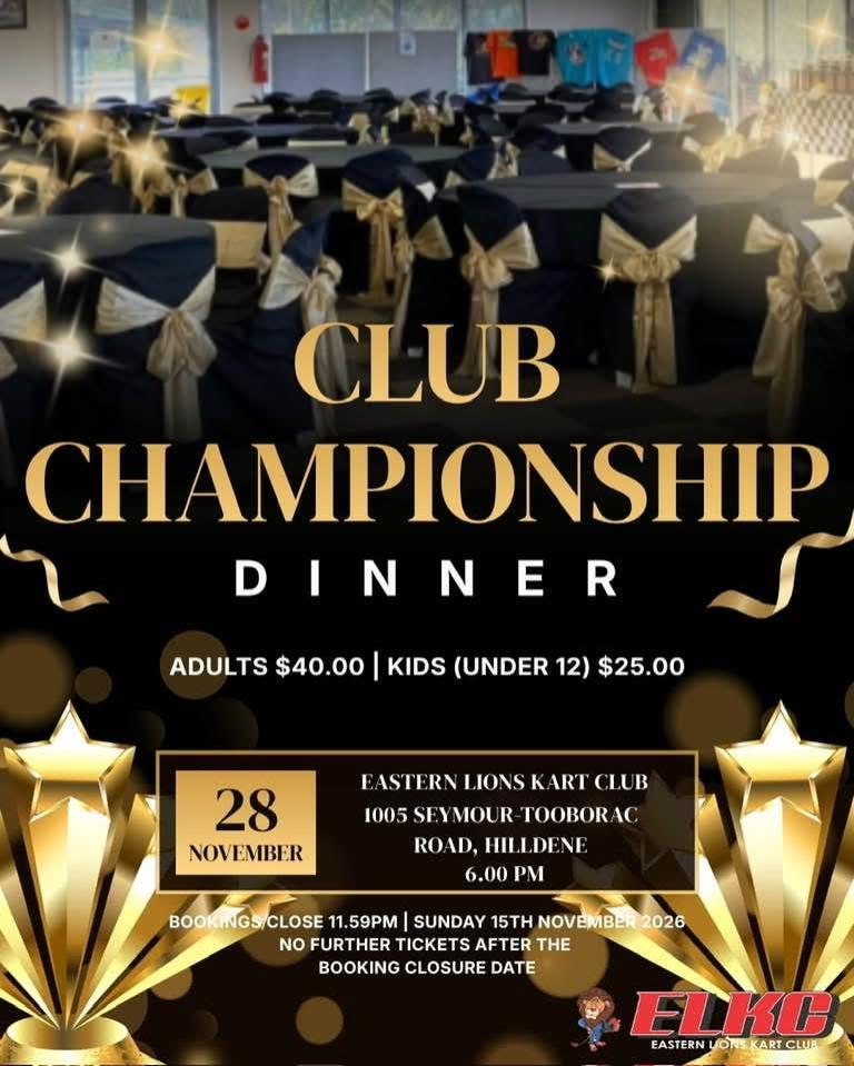 ELKC-Club champs dinner 2026